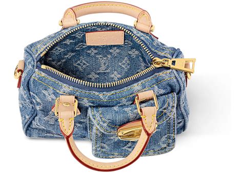 louis vuitton blue denim|denim speedy louis vuitton.